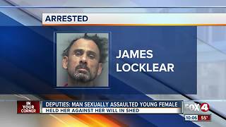Man accused of sexually assaulting woman in shed