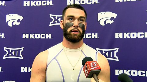 Kansas State Football | Skylar Thompson Postgame Interview | Iowa State 33, K-State 20