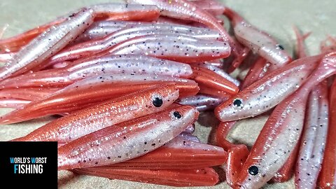 Popular Colors: NEW PENNY, Making New Penny Color Soft Plastic Fishing Lures