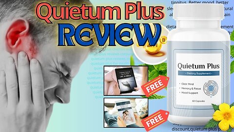 Quietum Plus review (Honest and Sincere Opinion ) Quietum Plus reviews TINNITUS OFF