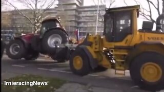 Dutch Farmers RESTART PROTEST Dec.1, 2022 Against Global Elites Agenda 2030