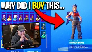 RARE SKINS I REGRET BUYING... Fortnite