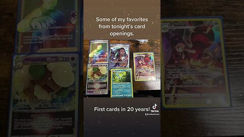 Some of my first new cards in over 20 years from booster packs! - pokemon TCG