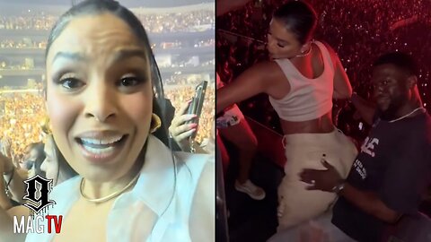 Kevin Hart & Jordin Sparks Turn Up Wit Bow Wow's Daughter Shai At Chris Brown's LA Concert! 🎤