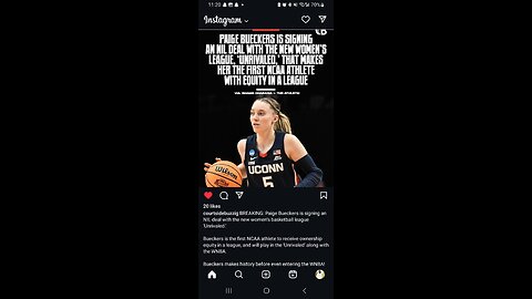 Paige Bueckers signs NIL deals with the new Unrivaled league, will play there, and the WNBA! #wnba