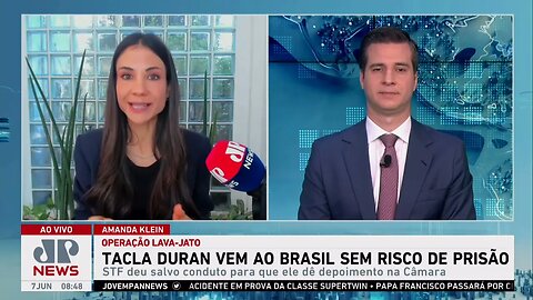 Tacla Duran vai depor no Brasil sem risco de prisão; Beraldo e Amanda Klein repercutem