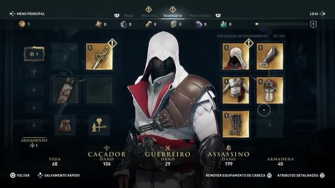 Credo Fashionista - Equipe um conjunto de Armadura Lendária - Assassin's Creed Odyssey
