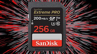 SanDisk 256GB Extreme PRO SDXC UHS-I Memory Card Unboxing and Review - Best SD Card for 4K UHD Video