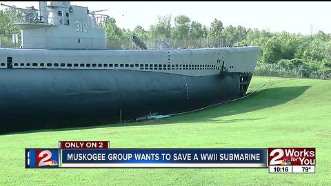 Muskogee group wants to save WWII submarine