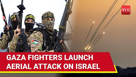 Hamas-allied Fighters Launch Aerial Attack On Israel; Iron Dome Fails To Intercept Rockets | Watch