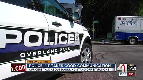 Overland Park police standoff ends peacefully with subject in custody
