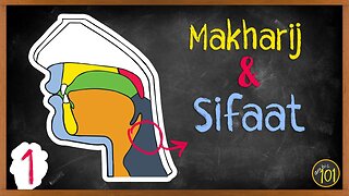 The EASIEST explanation for Makharij & Sifaat - Lesson 1 | Arabic101