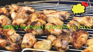 SPICY MANGO CHICKEN WINGS