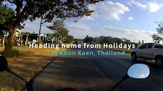 The ride - Heading to Khon Kaen via Sila