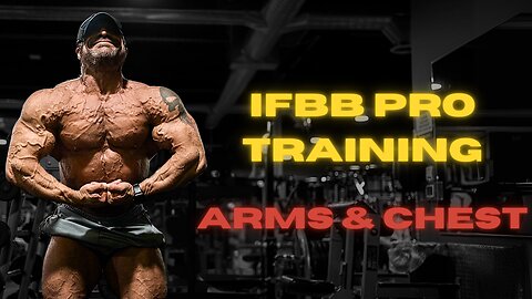 IFBB PRO TRAINING: Push Day & Biceps