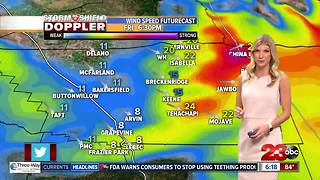 Warm and dry in Bakersfield on Thursday