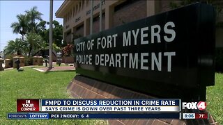 Fort Myers Police to discuss crime rate reductions Thursday