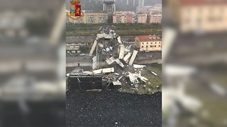 Several People Dead After Highway Bridge Collapses In Italy