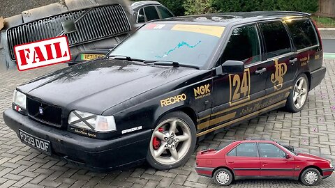 Project Volvo Update - A 'How Not To' Video - Less Roof Rails, more Black Grill and a Peugeot 405 TD