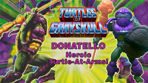 Donatello - Turtles of Grayskull - Unboxing and Review