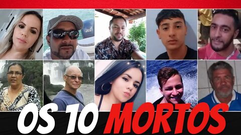 10 MORTOS CAPITOLIO NOMES