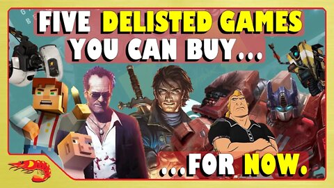 5 DELISTED STEAM GAMES YOU CAN BUY!? | News Swarm