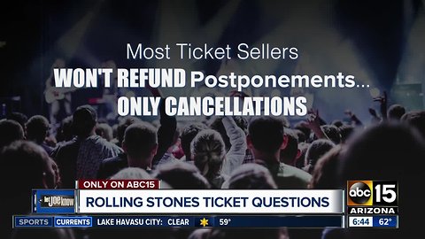 What's next for Rolling Stones ticket holders?