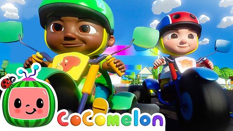 Bike Race Song | CoComelon Nursery Rhymes &amp; Kids Songs