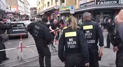 Police shoot and kill a man wielding an axe at Euro 2024 in Germany
