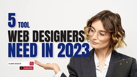 Top 5 Tools Every Web Designer Needs in 2023 #webdesigntips #webdesign #webdesigntutorial