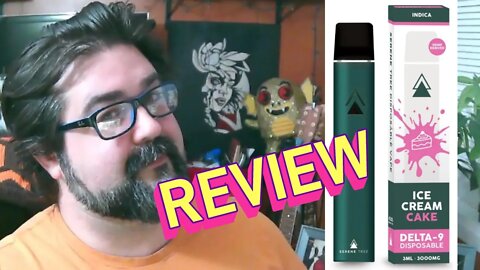 Serene Tree Delta-9 THC Disposable Vape - Ice Cream Cake 3000mg REVIEW