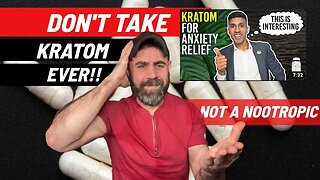 REACTION: Taking Kratom for anxiety (is stupid)