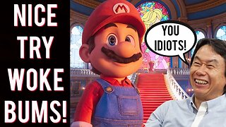 Super Mario Bros creator MOCKS woke Hollywood critics! Says they made Nintendo big MONEY!