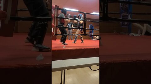 Boy vs Girl friendly sparring match