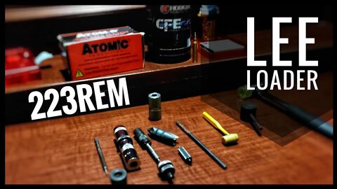 Reloading 223 Remington With 55gr Soft Points And Hodgdon CFE223 Using The Classic Lee Loader