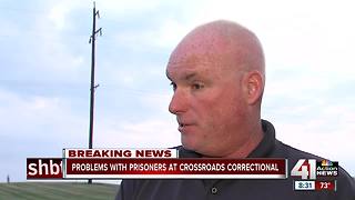 Inmates uprise at corrections center