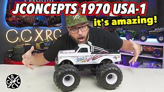 JConcepts New 1970 USA-1 Body On Their Regulator Chassis and Custom Axles - IT IS AWESOME!