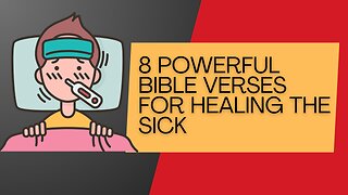 8 Powerful Bible Verses For Healing The Sick | AZM Christian Motivation | Healing Scriptures |
