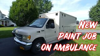 Ambulance Back From Paint Shop | Building the Campulance