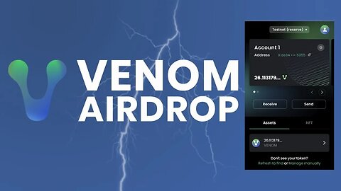 Step-by-Step Guide to Venom Crypto Airdrop | VENOM NFT NEW TASK