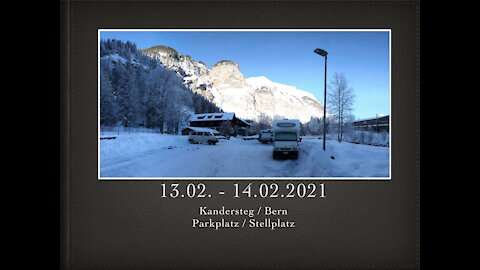 Kandersteg 13.01. 14.02.2021 Schweiz