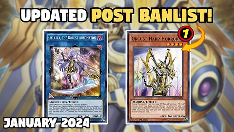 IT'S BACK!! Orcust Deck Profile! | Post January 2024 Banlist
