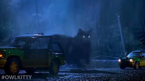 Jurassic park but with a Cat 😺