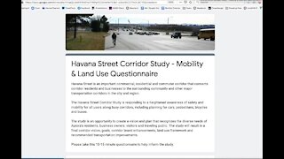Havana corridor study to improve area