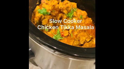 Slow Cooker Chicken Tikka Masala Recipe
