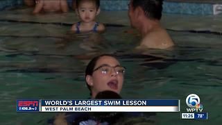 World's Largest Swim Lesson