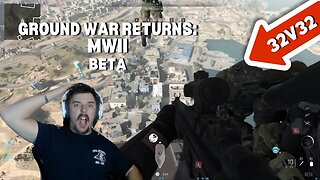 GROUND WAR RETURNS | MWII BETA!!