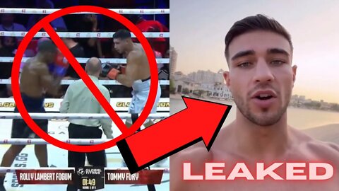 *EXPOSED* TOMMY FURY'S FIGHT WASN'T A REAL FIGHT | Tommy Fury | Youtube Boxing | LEAKED | Boxing