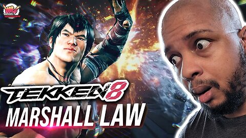 Marshall Law is GOD-LIKE?! Tekken 8 Marshall Law GAMEPLAY TRAILER REACTION