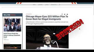 The Mayor of Chicago's Shocking $25 Million Aid to Illegal Immigrants for Housing and Work Permits!"